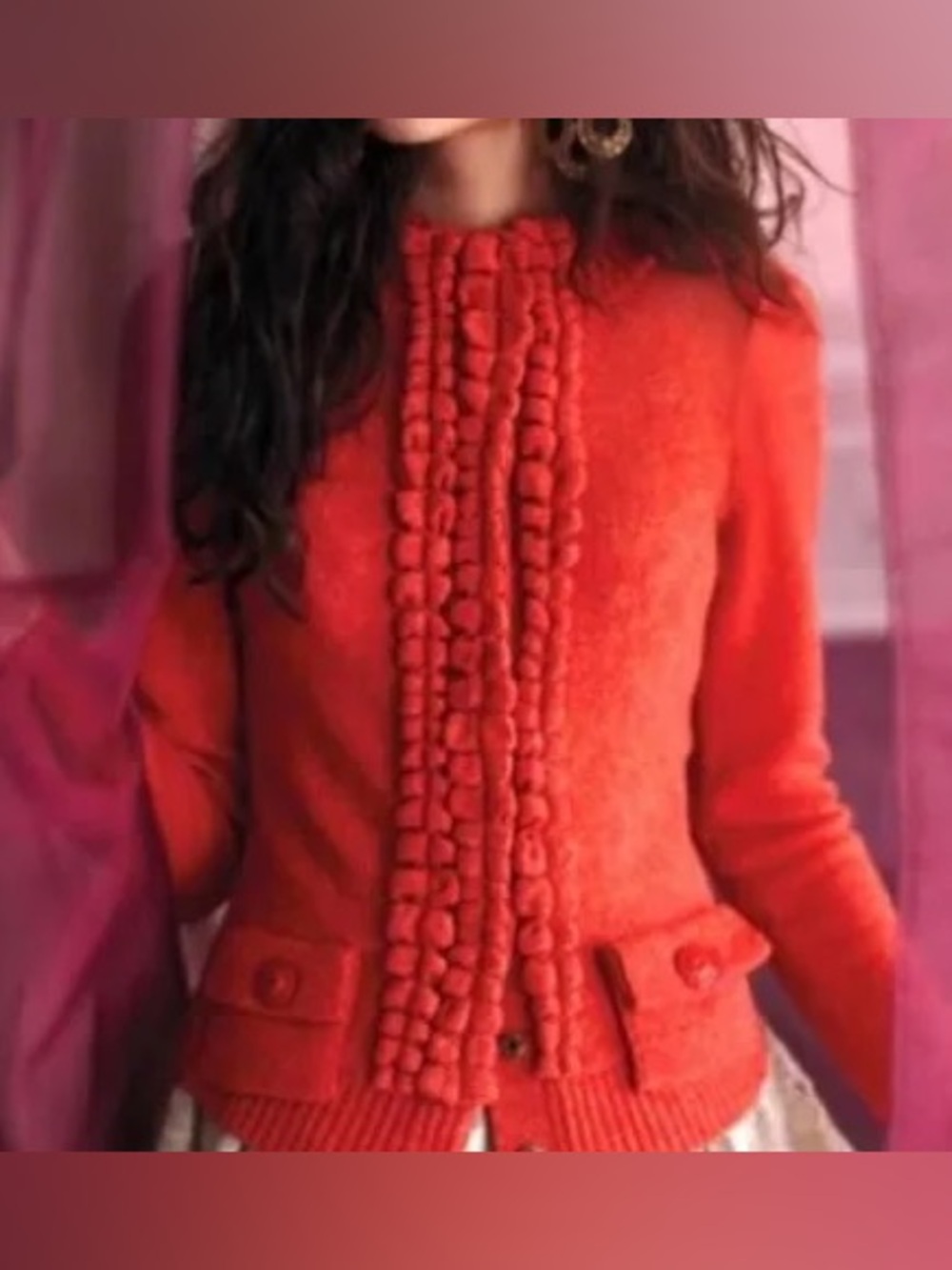 Anthropologie Moth floating sparks cardigan sweater size large